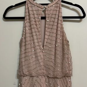 Beautiful Pink gown Adrianna Papell